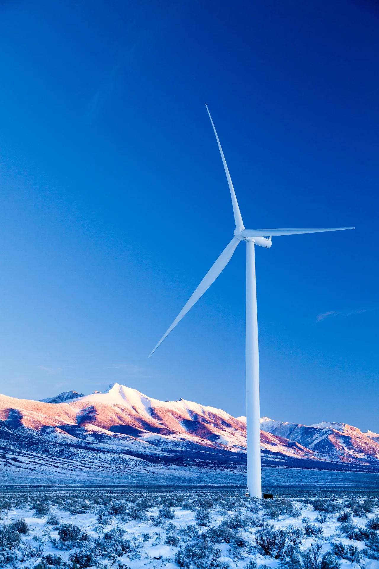 North America, Nevada, White Pine County, Spring Valley Wind Park, Spring Valley