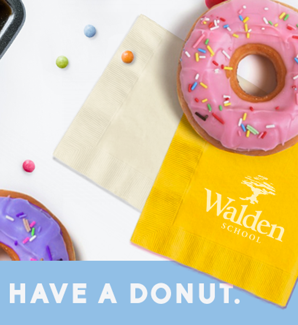 GRAB A GROWN-UP. HAVE A DONUT.