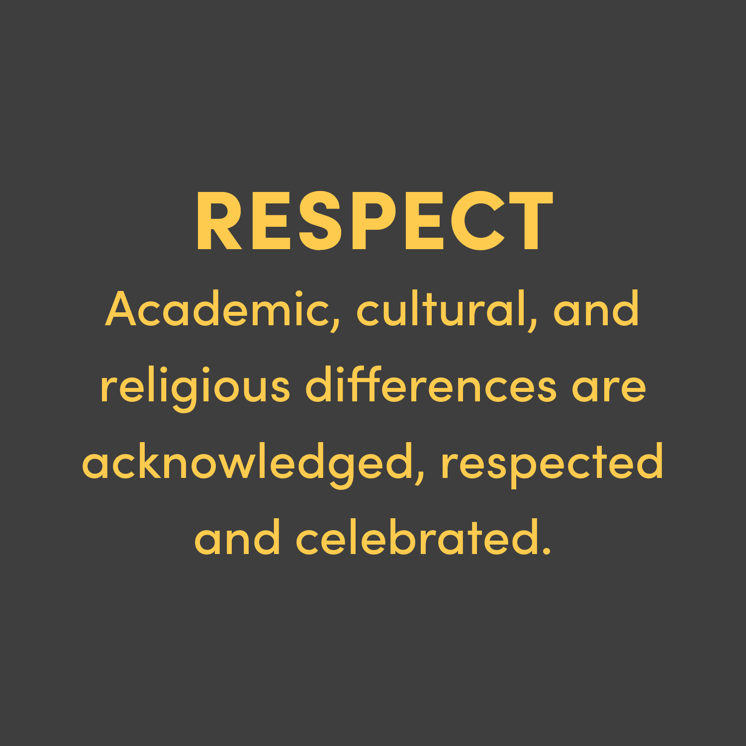 Respect