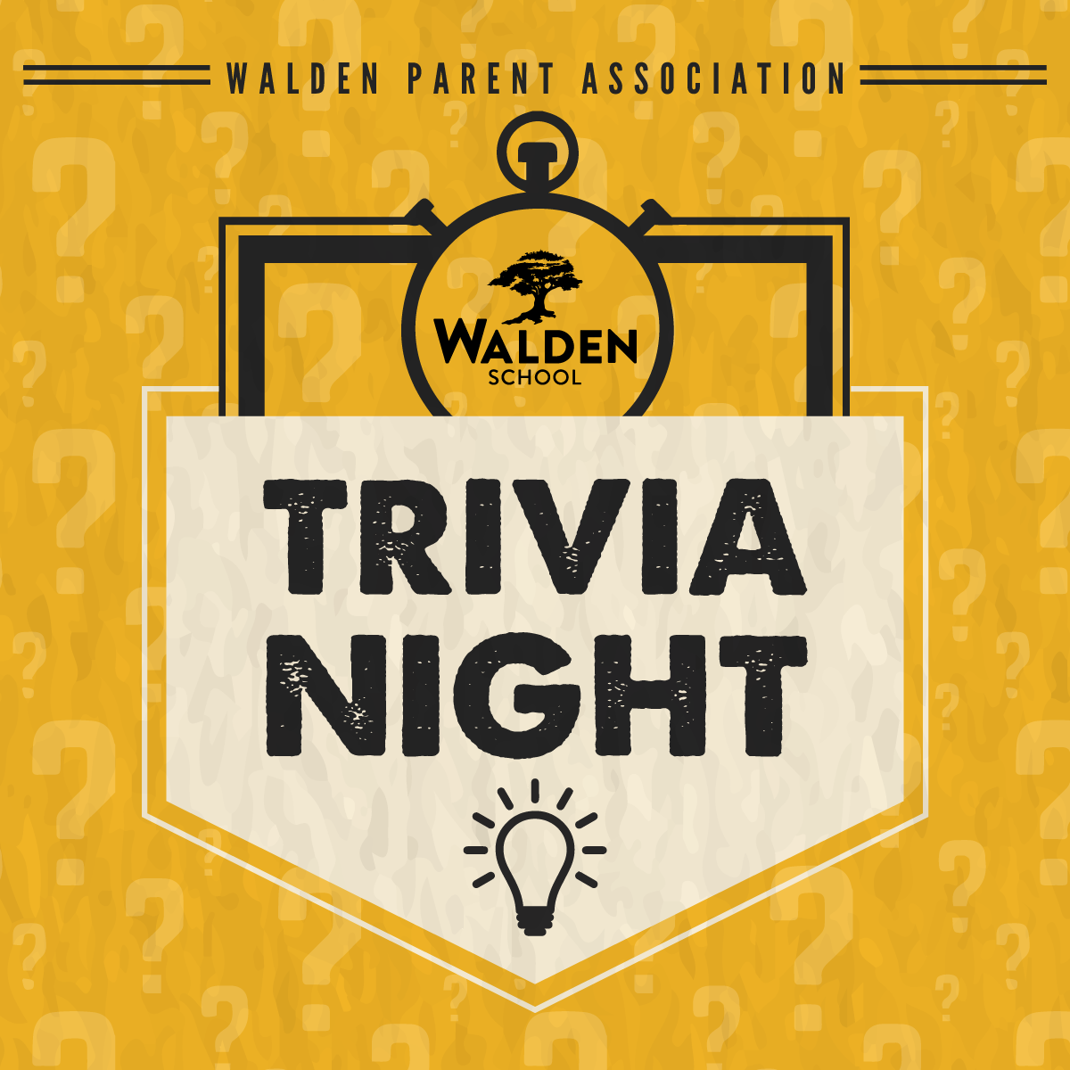 WALDEN TRIVIA NIGHT