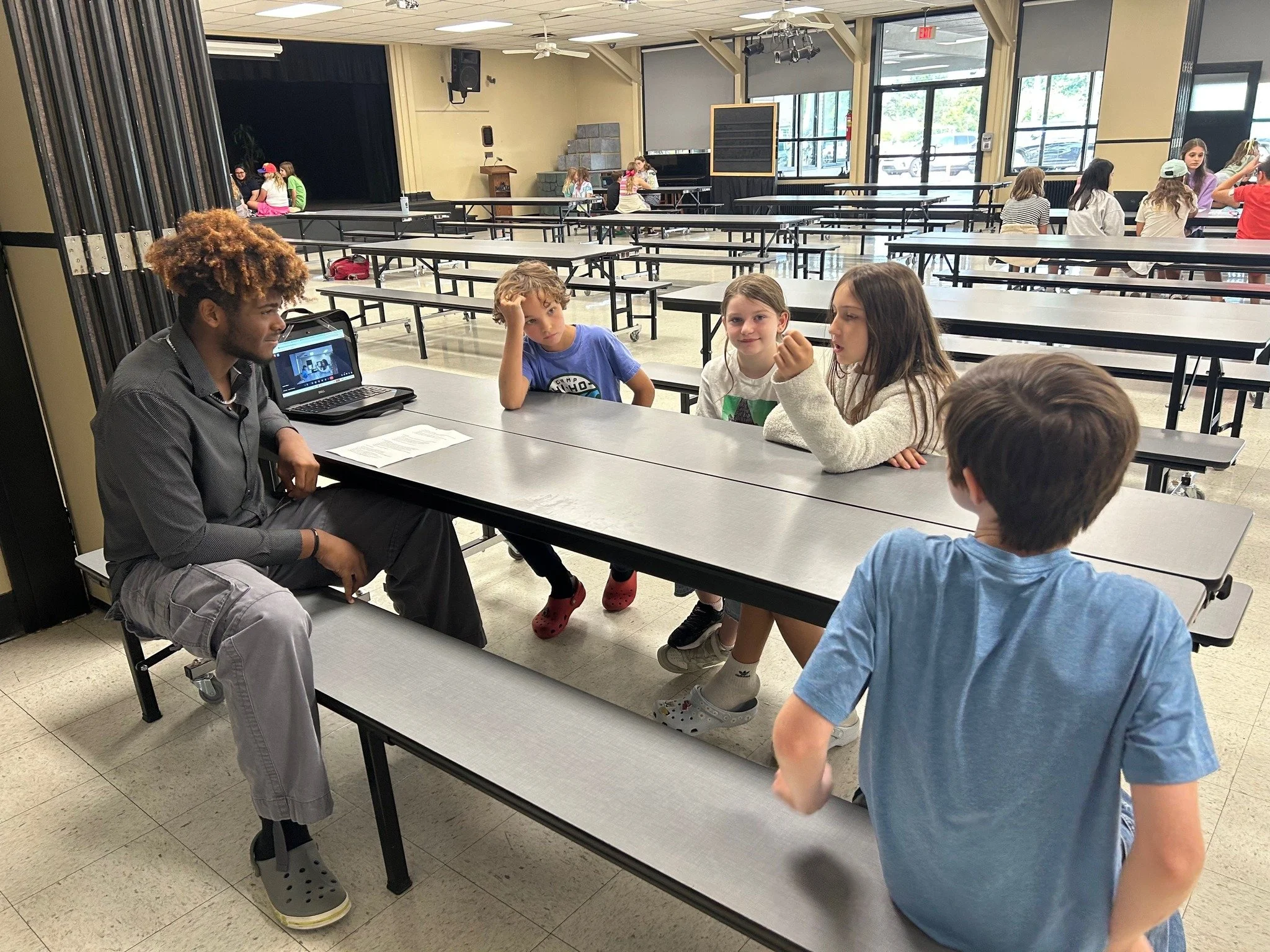 Our High School Drama class is creating a Verbatim Theater play, &ldquo;We&rsquo;ll Get Through This Together: The Pandemic.&rdquo; To gather authentic voices and experiences, they interviewed our 5th Graders about what it was like to live through th