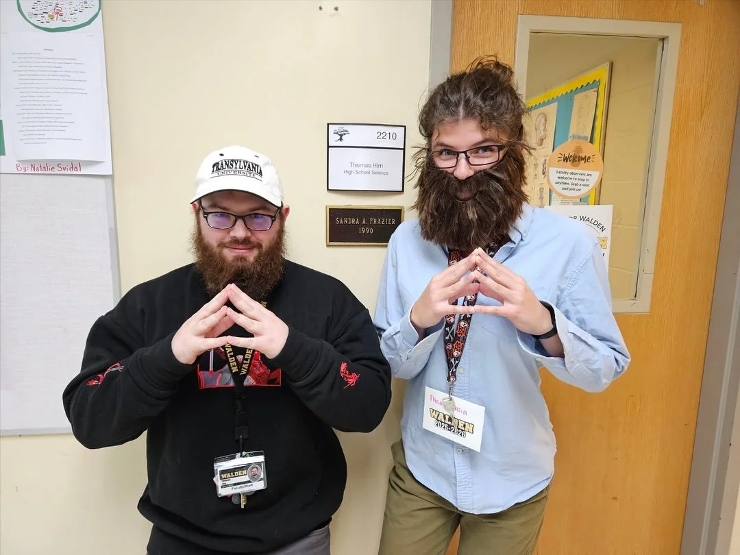 Imagine: you&rsquo;re a Walden teacher and you walk into class and see your students dressed&hellip; as YOU. 😳😂 From wigs and flannel to cardigans, our &ldquo;teachers&rdquo; totally understood the assignment for Dress Like a Teacher Day! ☕📚 AND w