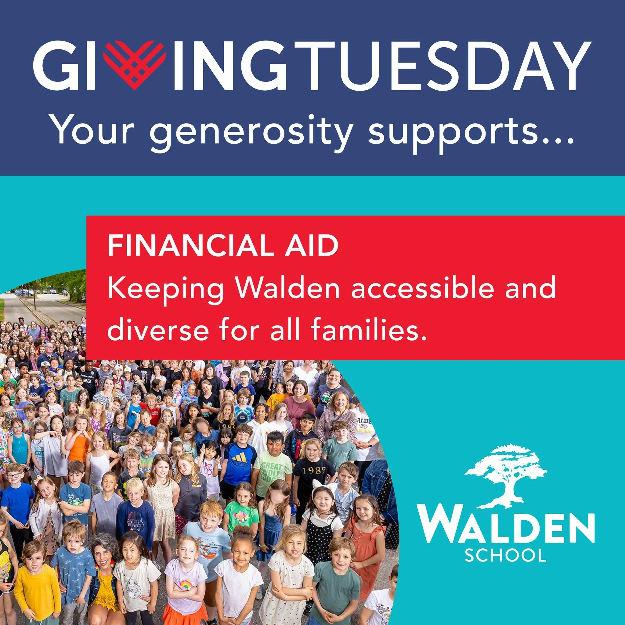 💡 Did you know? Your generosity on GivingTuesday helps support financial aid, keeping Walden accessible, inclusive, and diverse for all families. 💙

Thank you for making a difference where it matters most. 📲 DONATE NOW: secure.qgiv.com/for/waldeng
