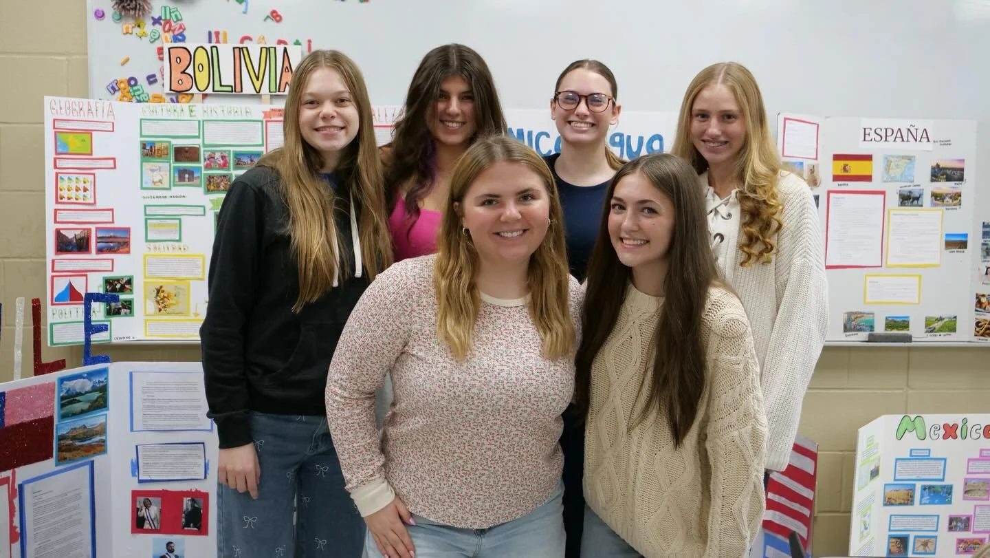 🇸🇻🇨🇴🇦🇷 Our High School Spanish students have been busy creating vibrant presentations on South American countries! They showcased culture, geography, food, and traditions&mdash;bringing each country to life in the classroom.

A special shoutout