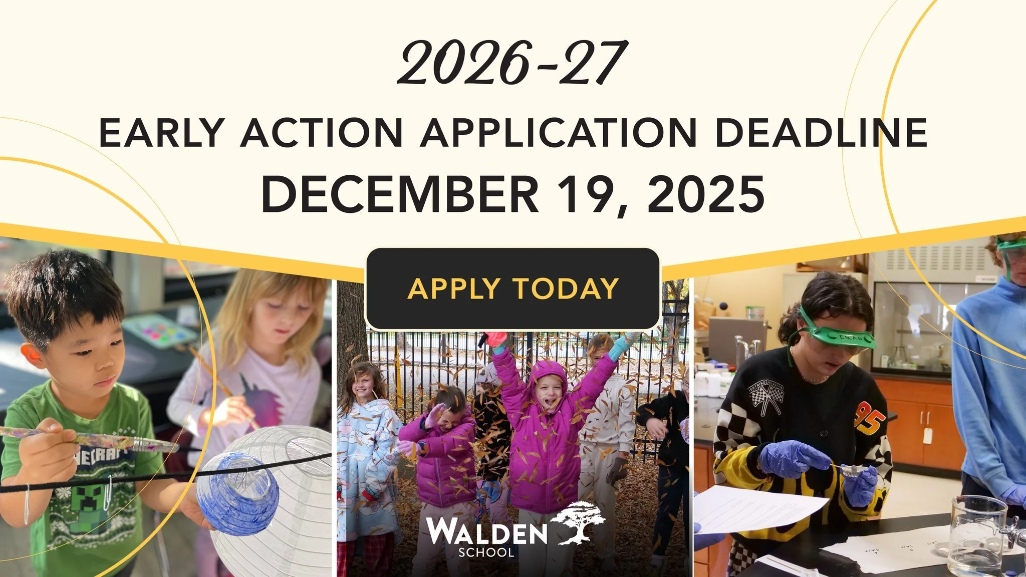 Enroll for 2026-27: Apply by December 19, 2025 and take advantage of exclusive benefits! 🎉 Early Action applicants receive priority review, a 50% discount on the enrollment fee &mdash; that&rsquo;s $500 in savings 💸 &mdash; and can begin applying f