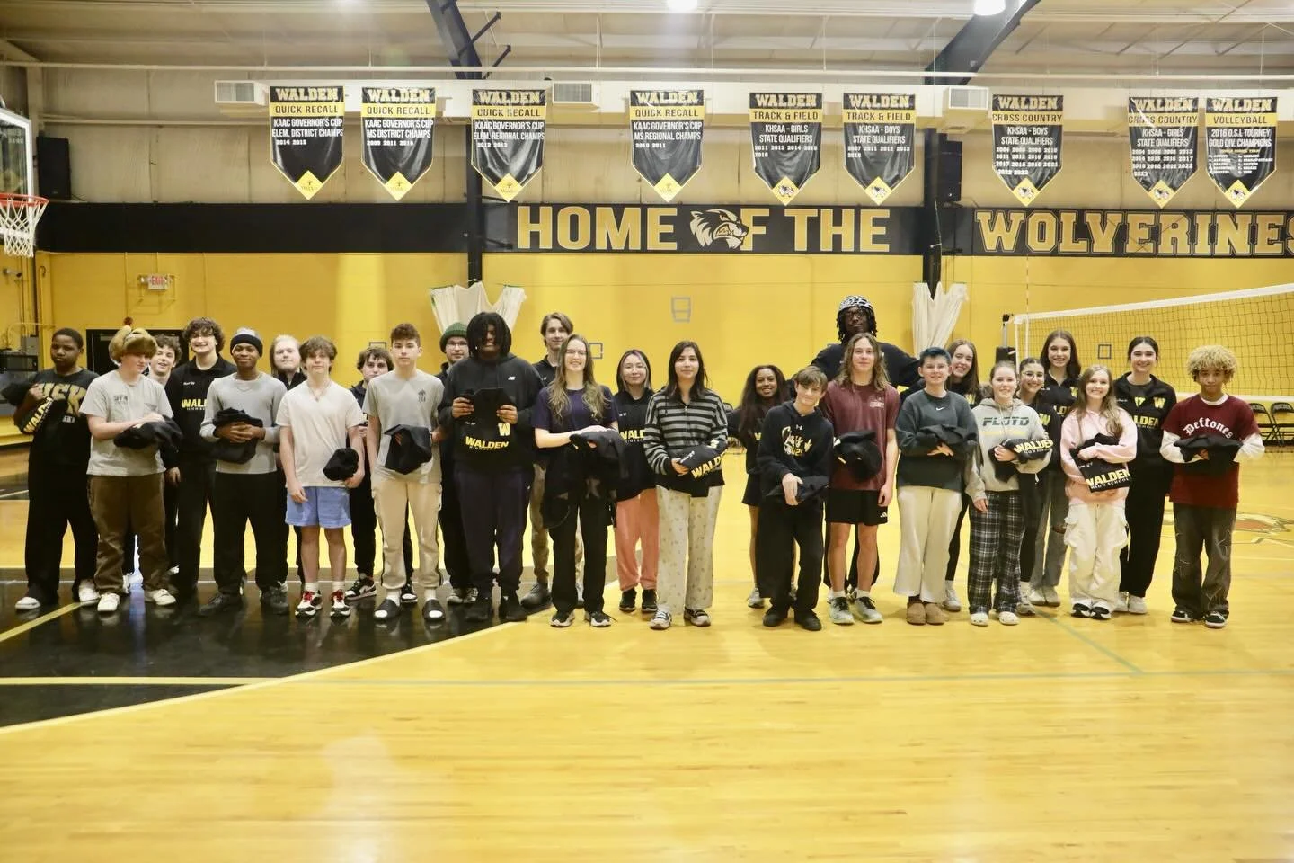 One of our favorite High School traditions 💛 Seniors gifted personalized sweatshirts to each 9th Grader &mdash; a symbol of belonging, encouragement, and the strong bonds that make Walden special. Passing the torch to the next chapter! 🐾

We also c