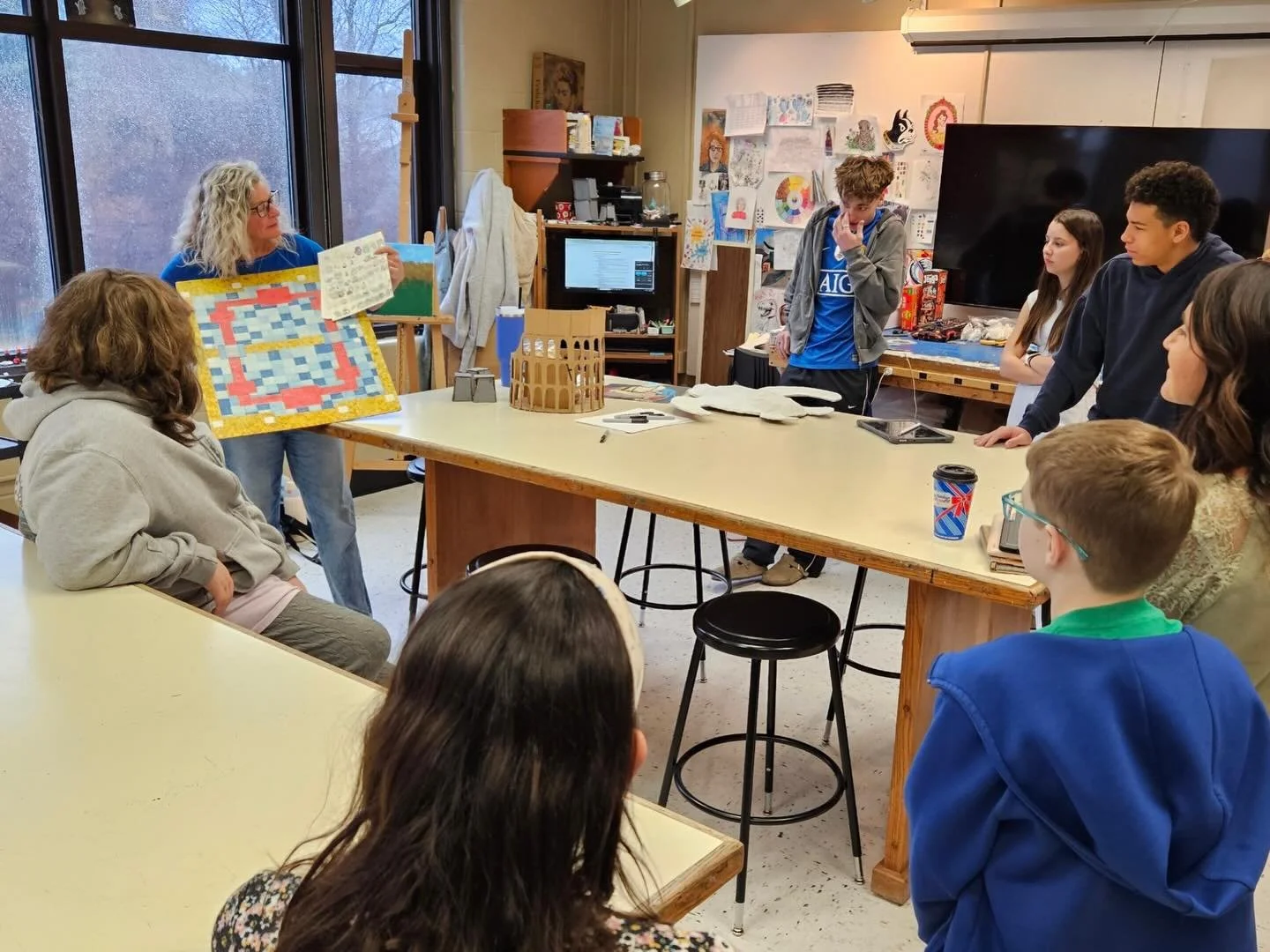 Today, our 7th Grade students and their parents (and even some faculty!) stepped into the world of Walden High School during High School Discovery Day. Families enjoyed a guided tour through the High School, visited classrooms, and participated in en