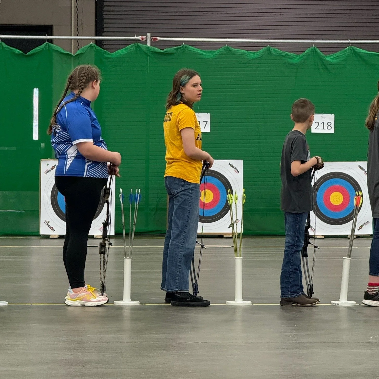 Congrats to 8th grader EJ G. for competing in the NASP State Bullseye Tournament! 🎯

EJ delivered a strong performance with a score of 258:
&bull; 8th Grade Girls Rank: 161 out of 474
&bull; Middle School Rank: 390 out of 1,432
&bull; Overall Girls 