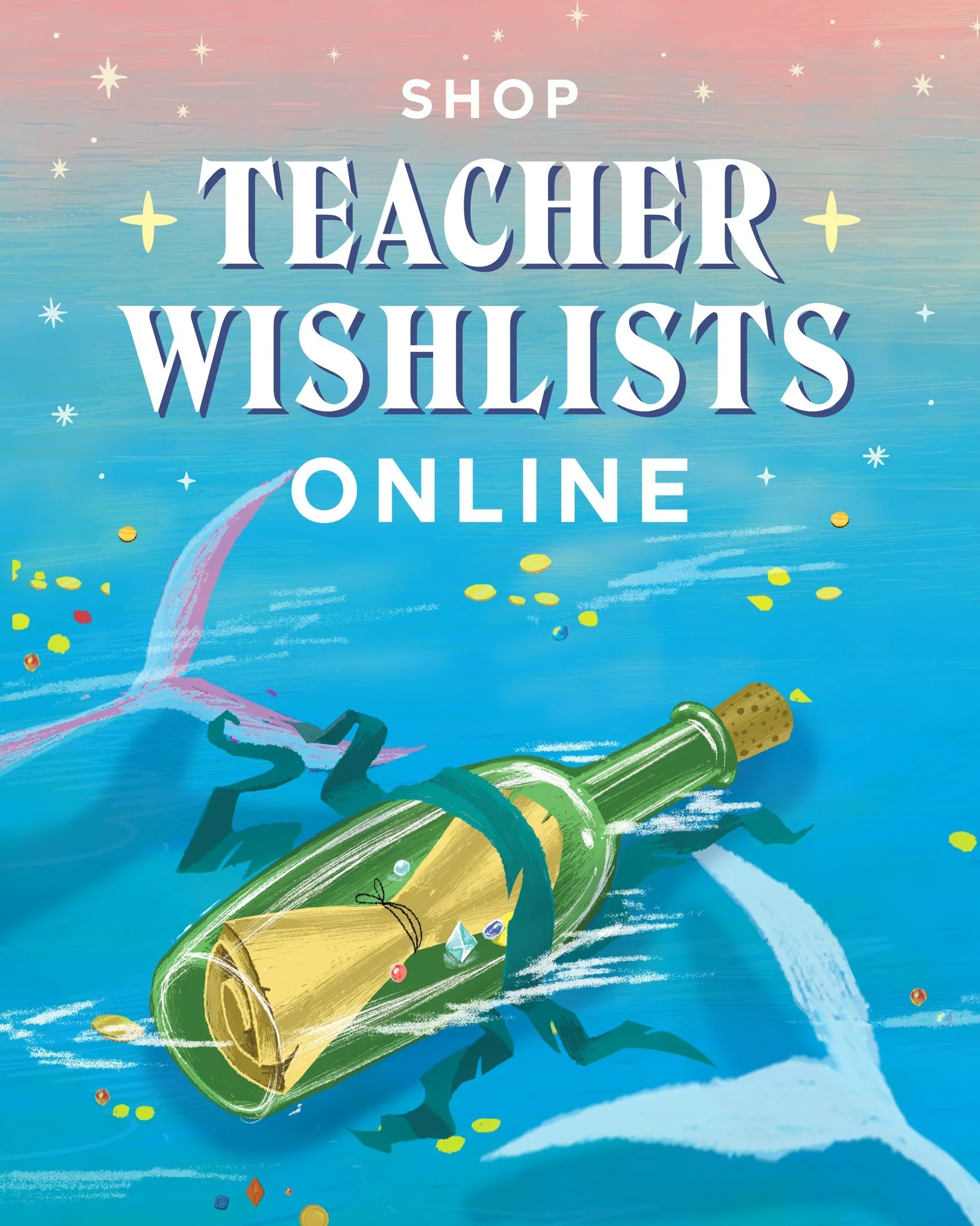 Last chance! 📚 Today is the final day to shop our teacher wish lists at the online book fair. Shop here: https://bit.ly/walden_wishlists

Support our educators by purchasing items hand-picked for their classrooms&mdash;everything ships directly to t