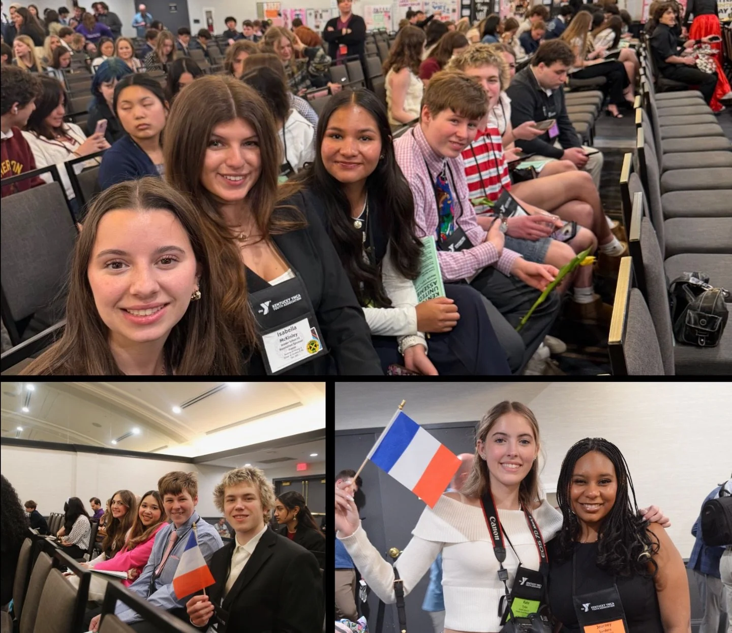 Congratulations to our High School KUNA (Kentucky United Nations Assembly) delegates on their outstanding work!

Walden earned a Premiere Delegation distinction, Journey S. was recognized as an Outstanding Speaker, and Catherine H., Ellie K., and Oli