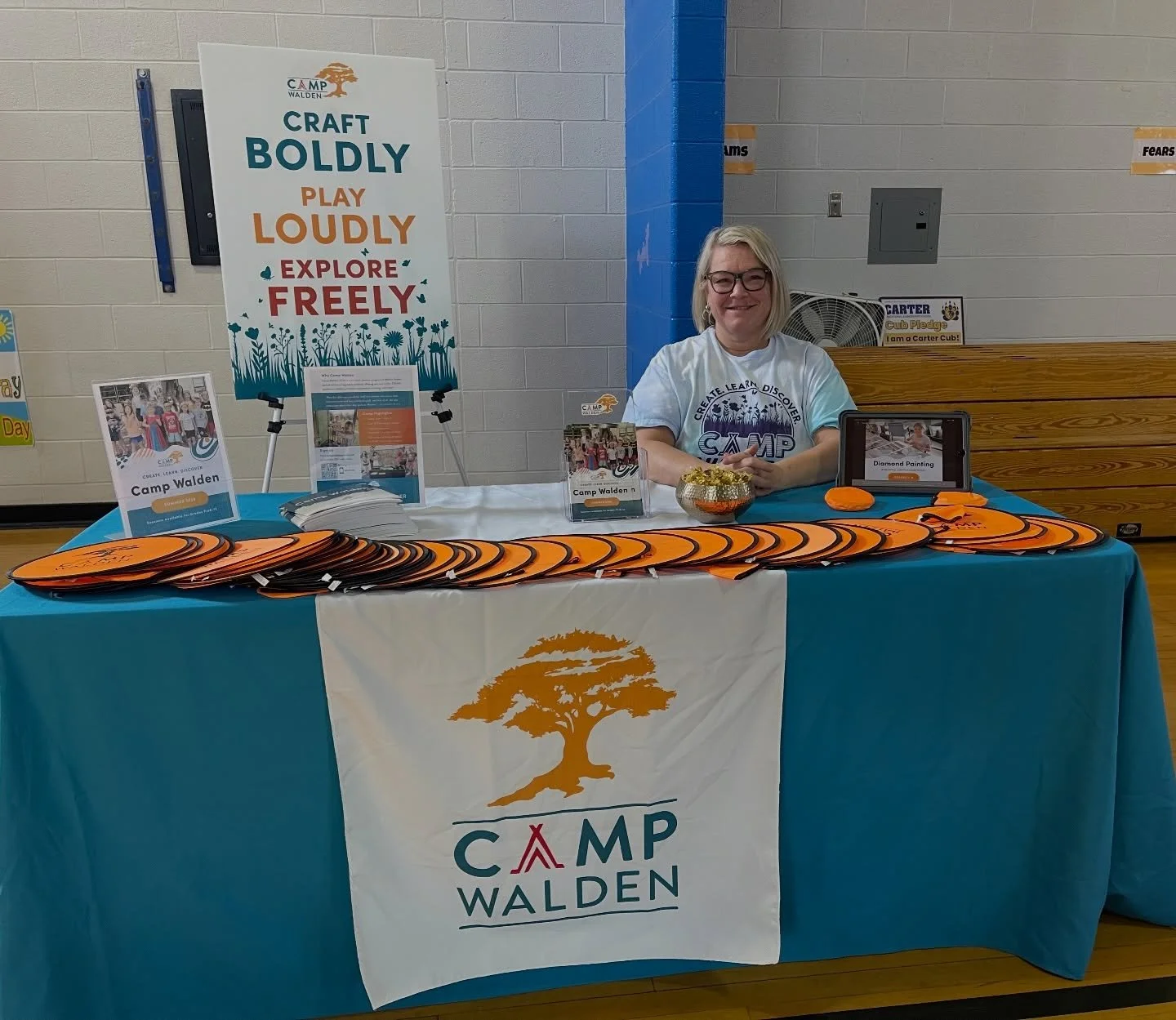 Camp Walden in the community! Our Camp Director, Ms. Hofstetter, is at the SOAR Summer Opportunities and Resources Fair at Duvalle Education Center. Discover your best summer at campwaldenschool.com ☀️#summercamp #campwaldenschool #louisvillecamp #be
