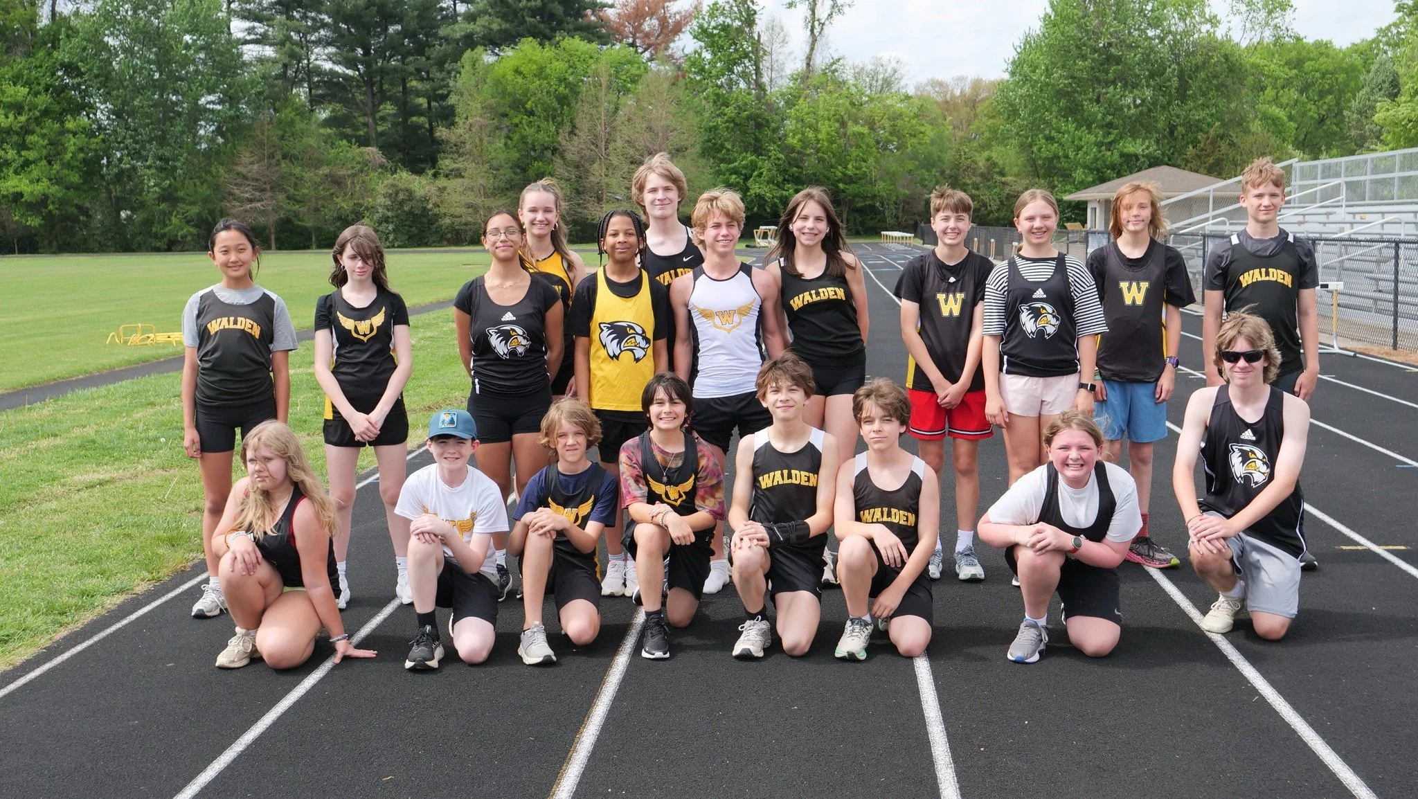 📸 First pic: locked in, serious, team photo ready
📸 Second pic: absolute chaos (and we love it)

Middle School Track is bringing the energy this season. ⚡🏃&zwj;♂️🏃&zwj;♀️

#ExpectationVsReality #TrackLife #WaldenAthletics #MiddleSchoolEnergy #GoW