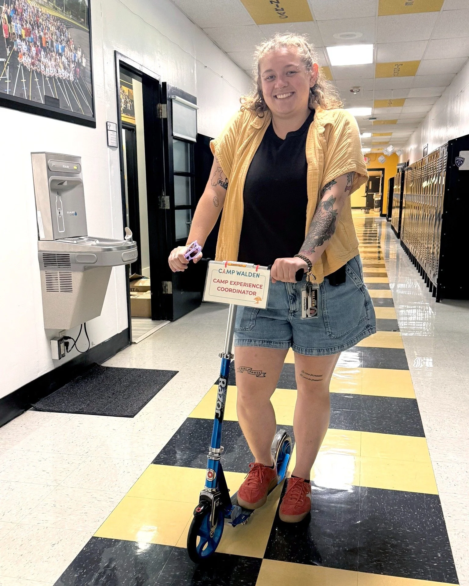 🛴 Camp Walden Walden runs on fun, friendship... and our Camp Experience Coordinator on a Razor scooter. 😎 

#CampWaldenSchool #WaldenSchool #LouisvilleKY #SummerAtWalden