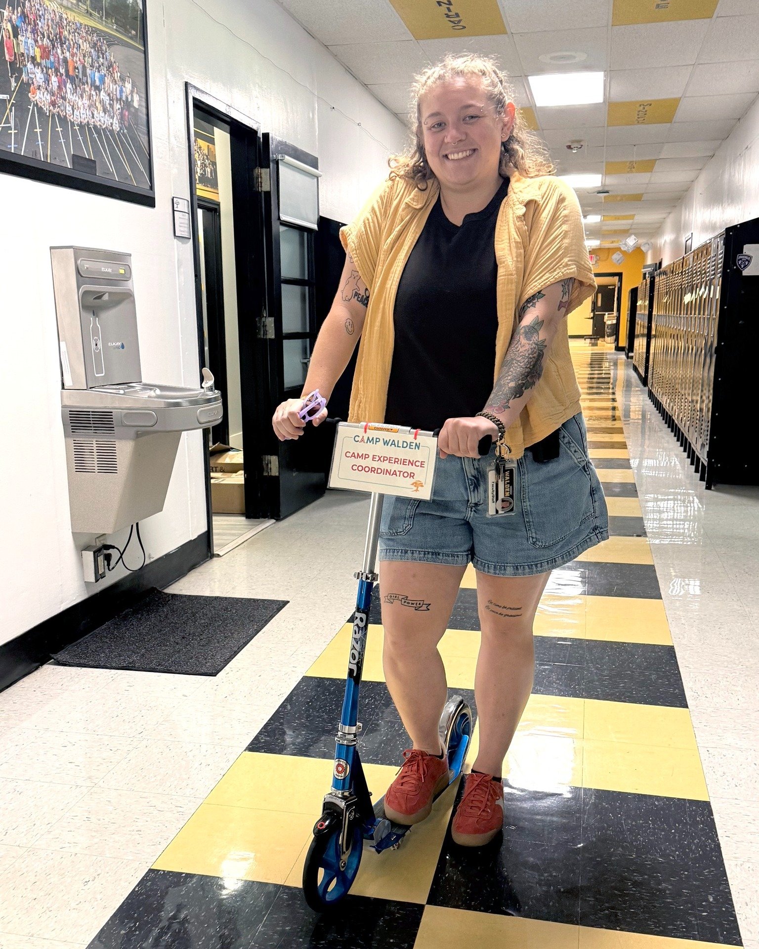 🛴 Camp Walden Walden runs on fun, friendship... and our Camp Experience Coordinator on a Razor scooter. 😎 

#CampWaldenSchool #WaldenSchool #LouisvilleKY #SummerAtWalden