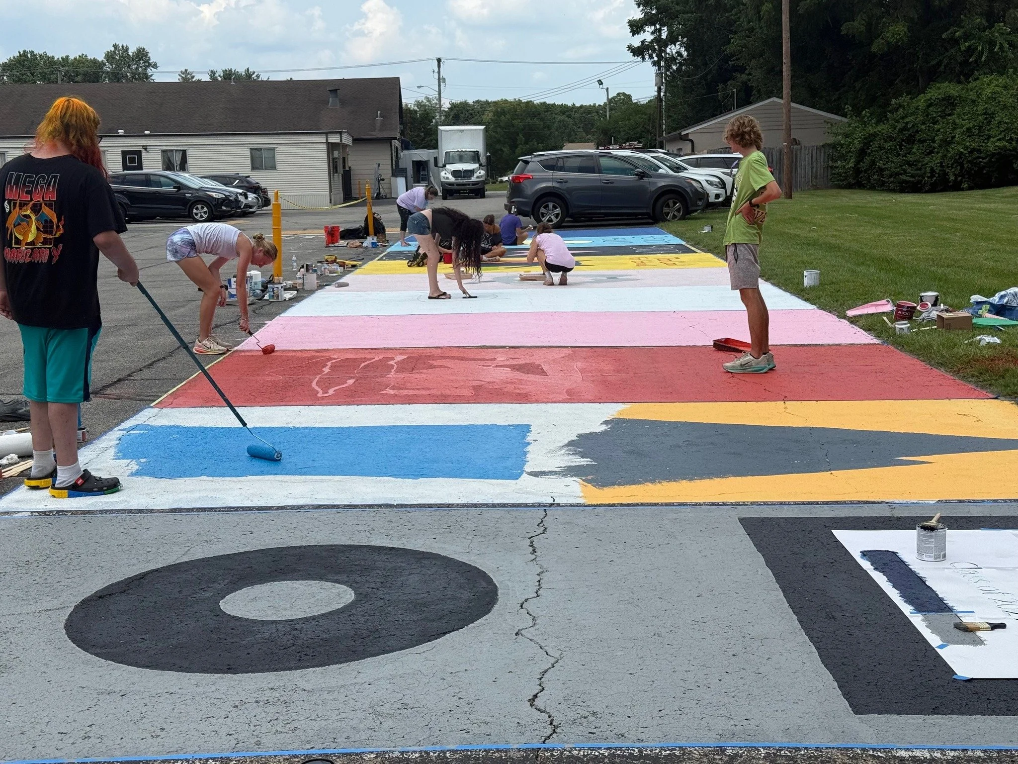🎨 The Class of 2027 is officially leaving its mark!

Today our seniors traded parking spaces for blank canvases, transforming the student lot into a colorful celebration of their personalities, passions, and creativity. We can't wait to see these wo
