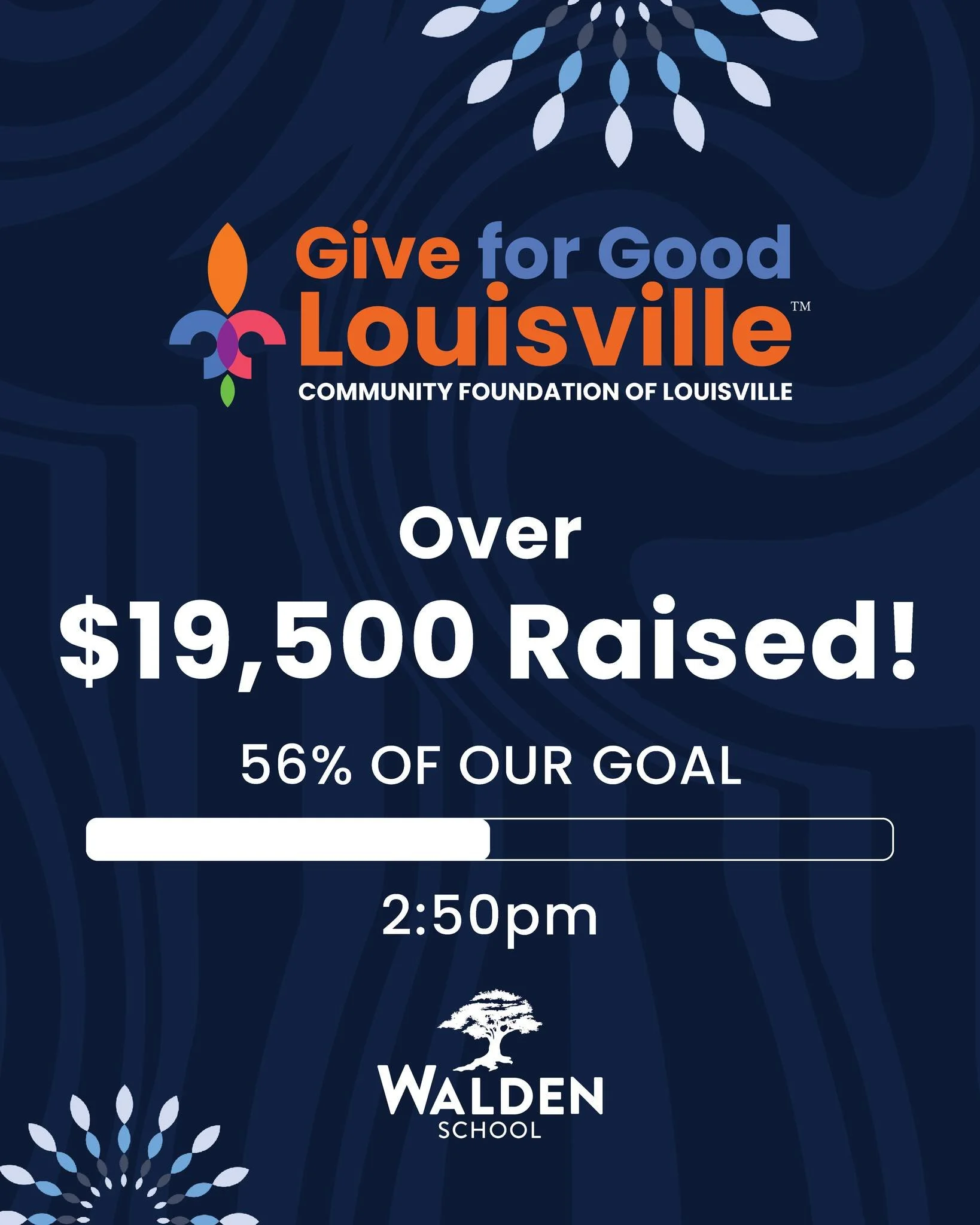 9 HOURS LEFT TO GIVE!
We&rsquo;re at 56% of our $35,000 goal thanks to 94 incredible donors!
Let&rsquo;s keep it going! Every gift brings us one step closer to our goal and helps support the Walden community.
Give for Good. Give for Walden.
Donate no