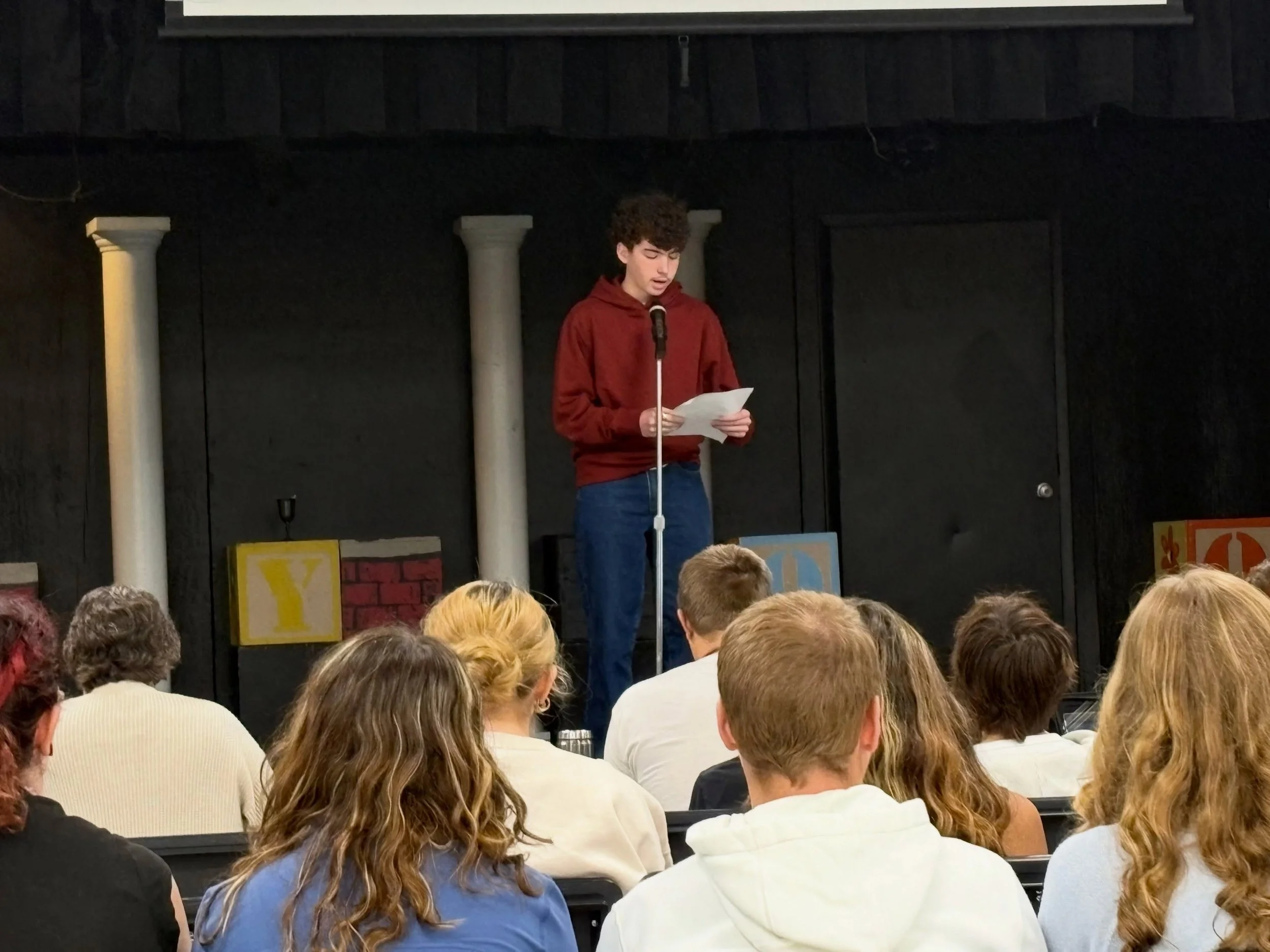 Our sophomores took the stage for this year&rsquo;s Poetry Out Loud competition, bringing poetry to life through powerful recitation, expression, and interpretation.

We&rsquo;re proud of each student who stepped up, found their voice, and shared the
