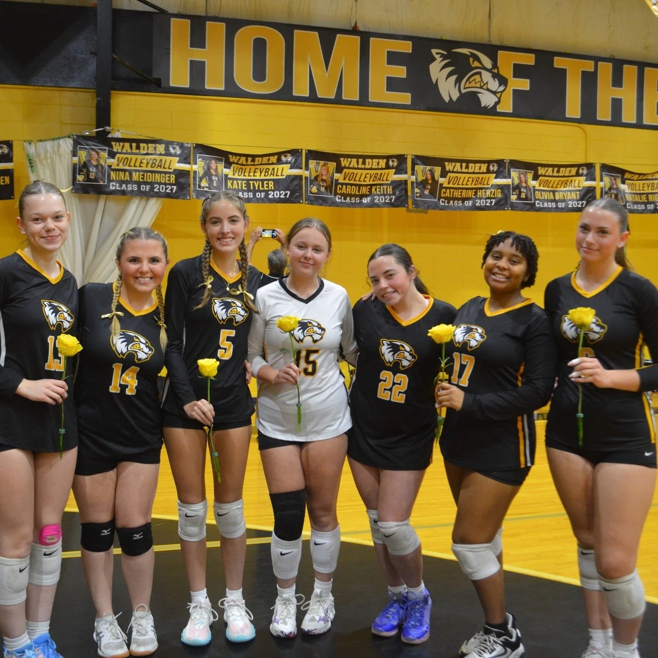 🏐💛 Senior Night at Walden!

Last night, we celebrated our incredible senior volleyball and cross country athletes during our JV/Varsity Volleyball games against Brown!

Senior Night is about more than athletics&mdash;it's a celebration of dedicatio