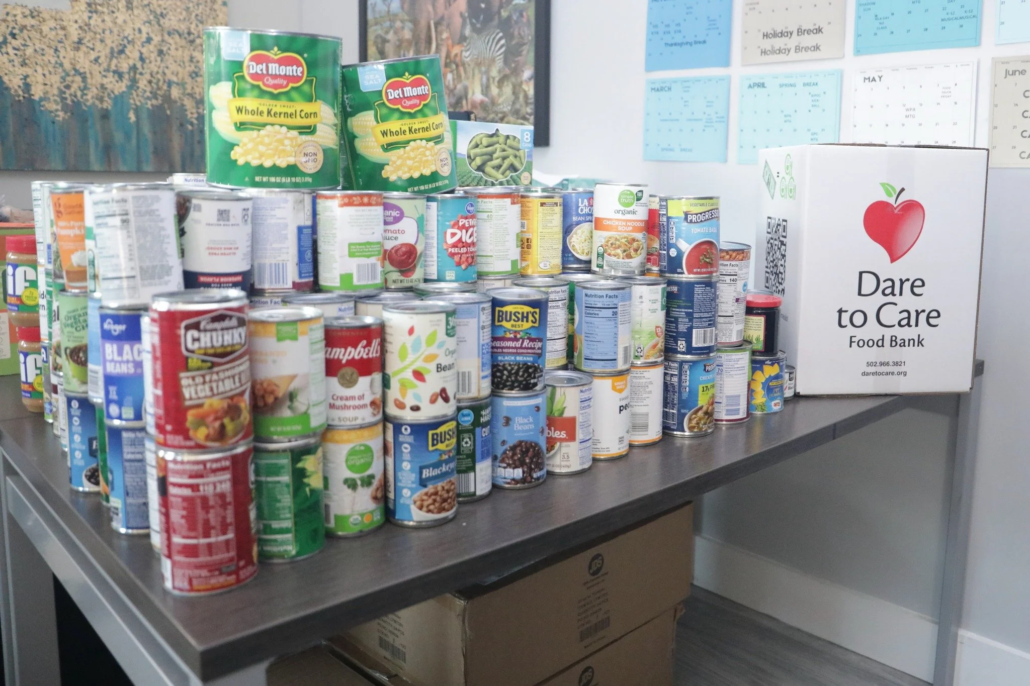 🥫🏆 Grandfriends vs. Students: The Food Drive Challenge Is ON!

The competition kicked off Saturday at Monster Mash, and our Walden community is already making a difference! We're collecting non-perishable food items to support Dare to Care Food Ban