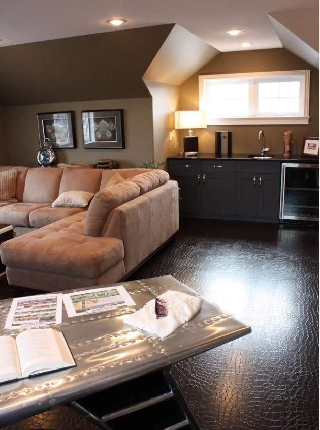 EcoDomo - Rainforest Jumbo Croc Merlot - Living Room Floors.JPG