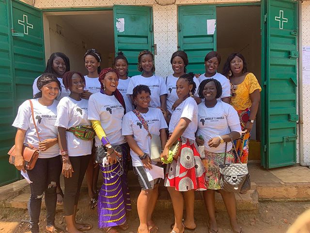 GIRL POWER! Learn more about how Angels to Angels Sierra Leone celebrated #InternationalDayoftheGirl  through an article written by a local SL reporter - link in bio!🇸🇱📰❤️ #educateourgirls #girlseducation #empowerment #knowledgeispower #sierraleon