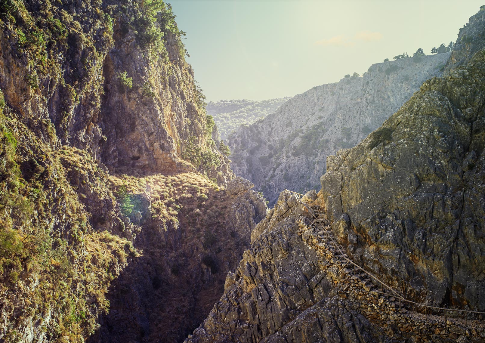 Aradena Gorge, Crete.