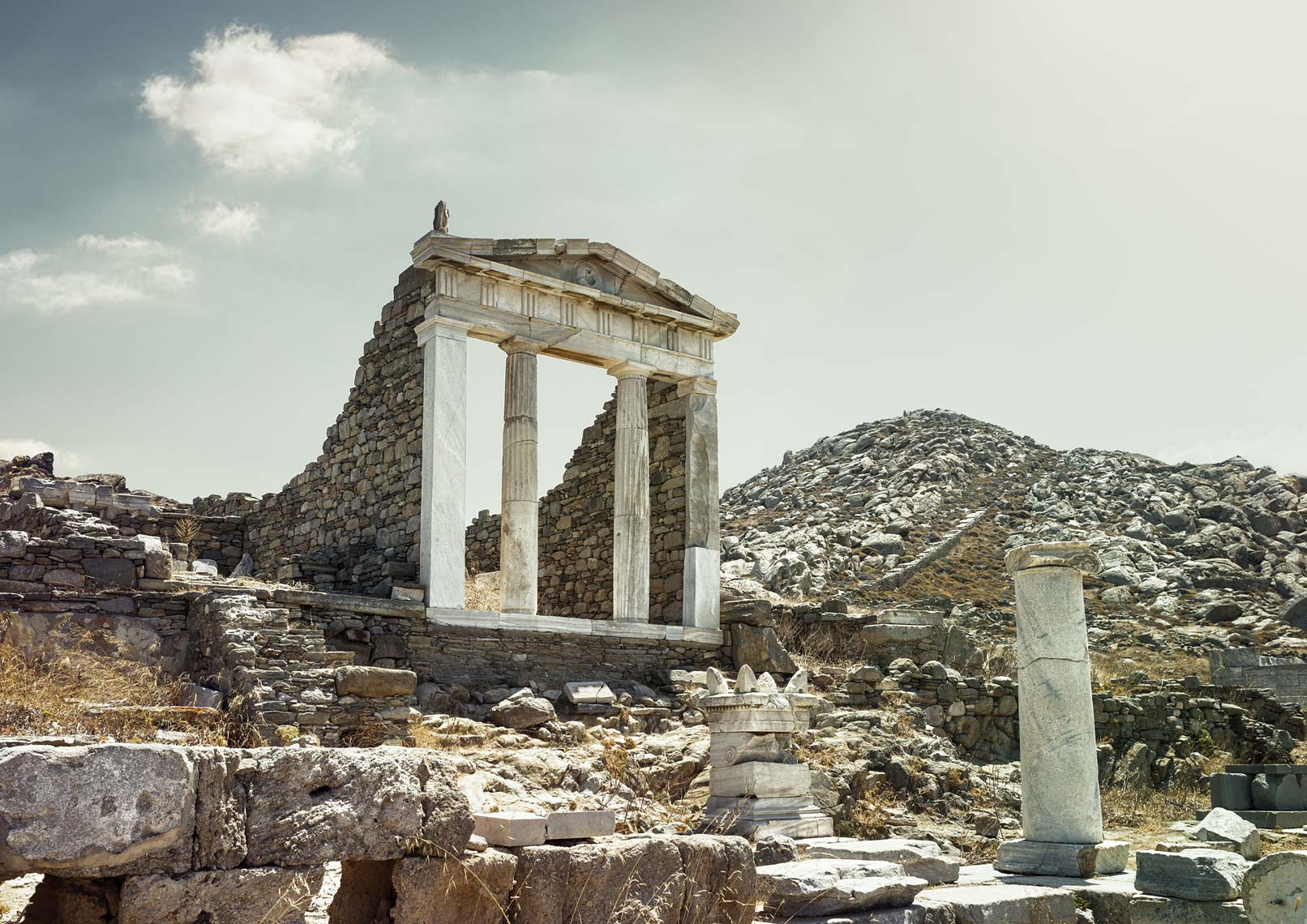 Temple of Isis, Delos.