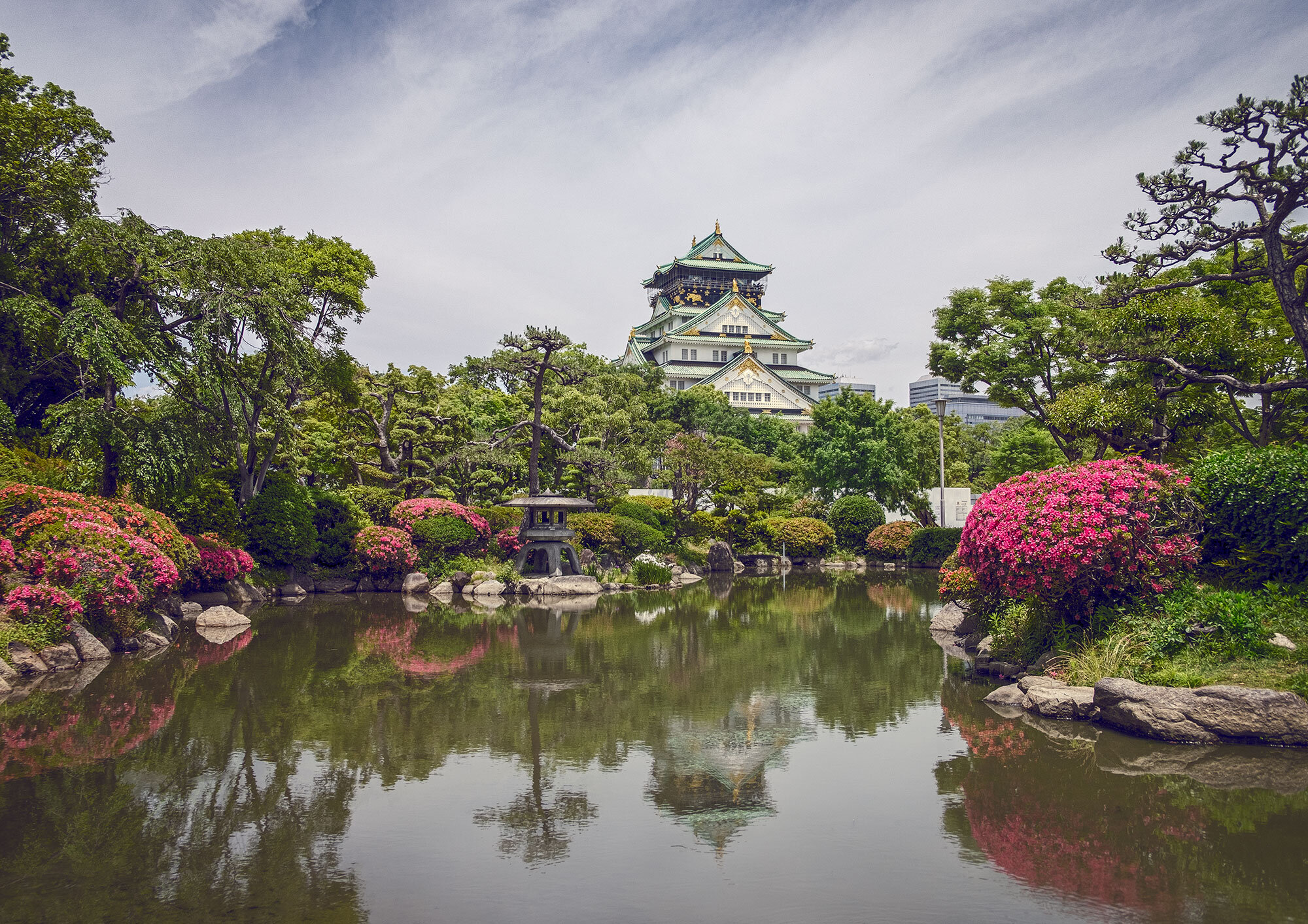 Osaka Castle, Japan.