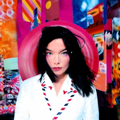 The album cover for Björk's sophomore effort, Post