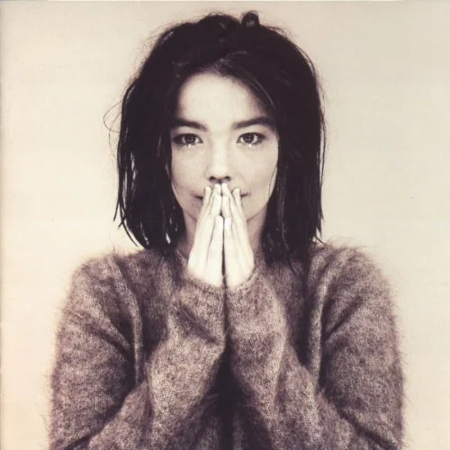 The cover to Björk's 1993 introduction, Debut