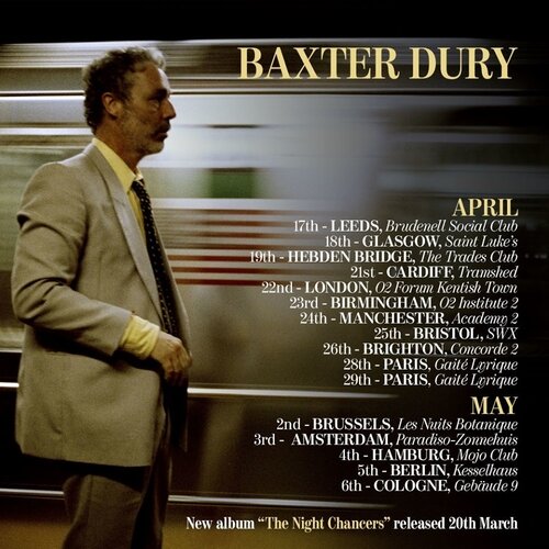 Baxter Dury: 'Dad came from an unfair world . . . He was used to