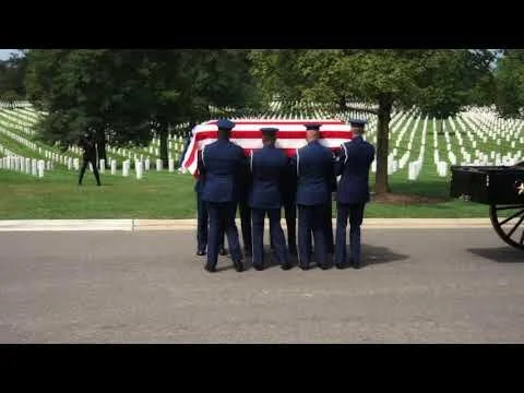 Colonel Raymond F. Goelz - Full Military Honors Funeral, Arlington National Cemetery (by @pixbyigo)