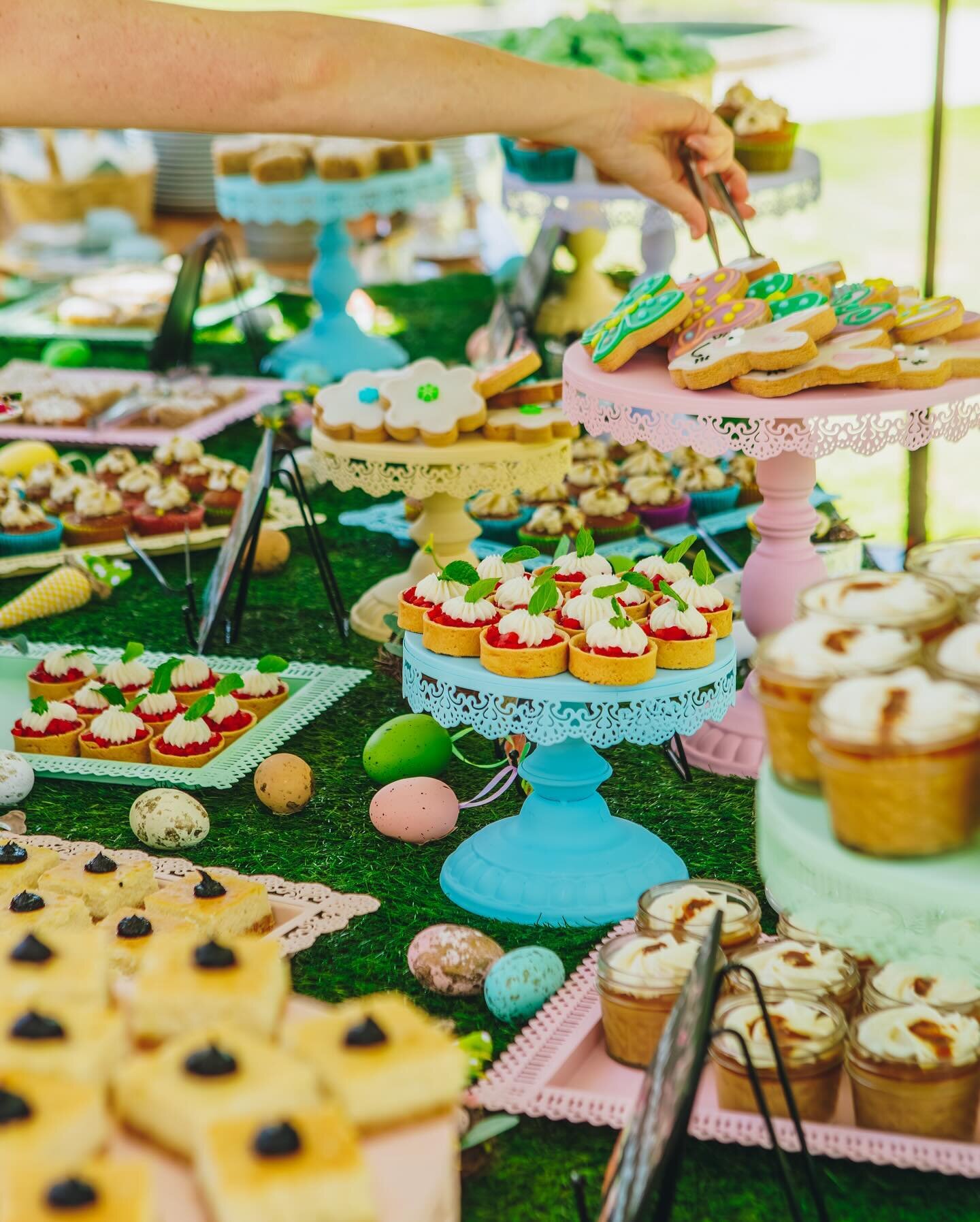 Some sneak peeks of Easter Celebration at the farm last Sunday. Thanks to everyone who hopped over to join us for one of our favorite events of the year! We adored seeing all the little ones hunting for eggs and rocking their bonnets at the restauran