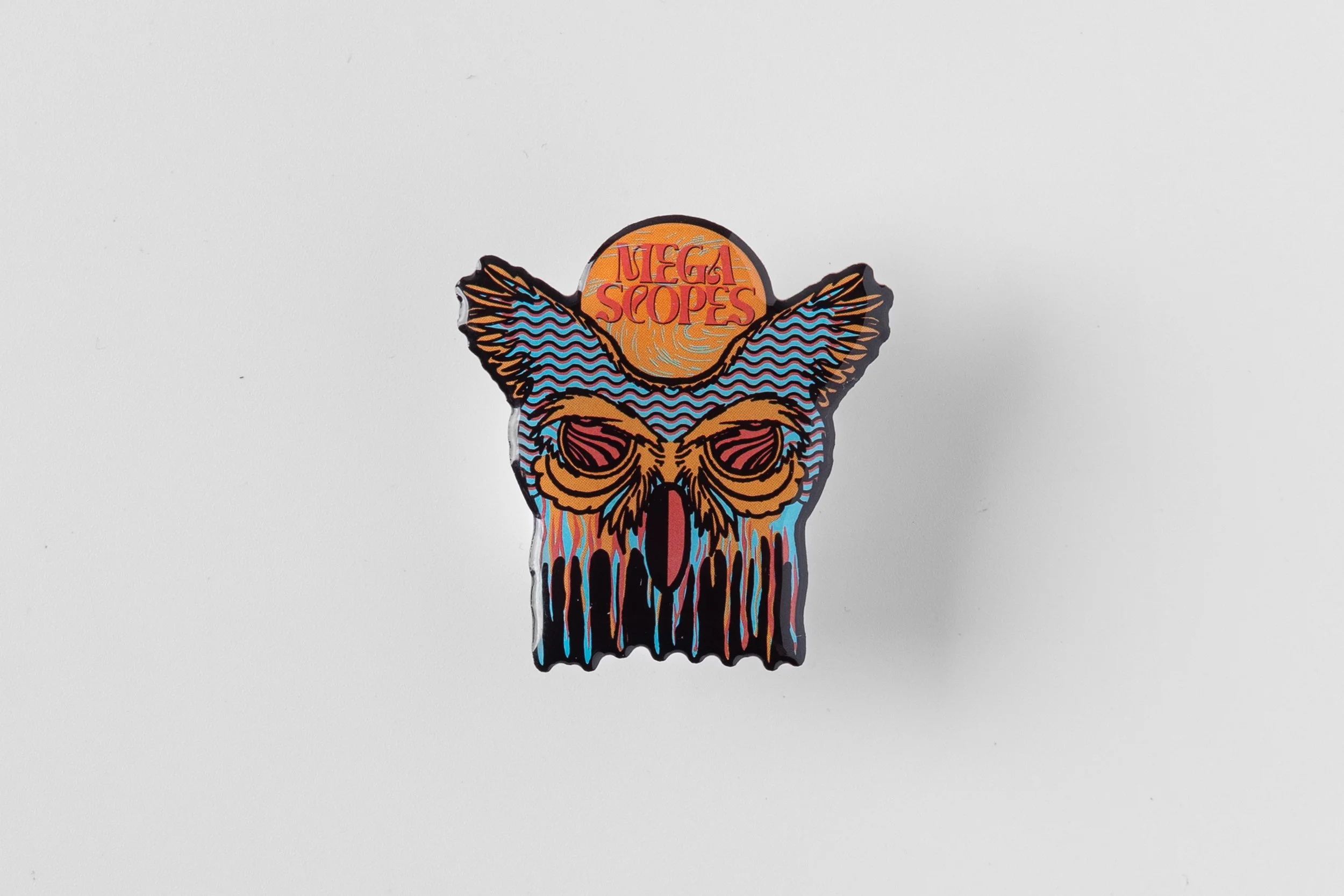 "MEGA-Melt" Enamel Pin