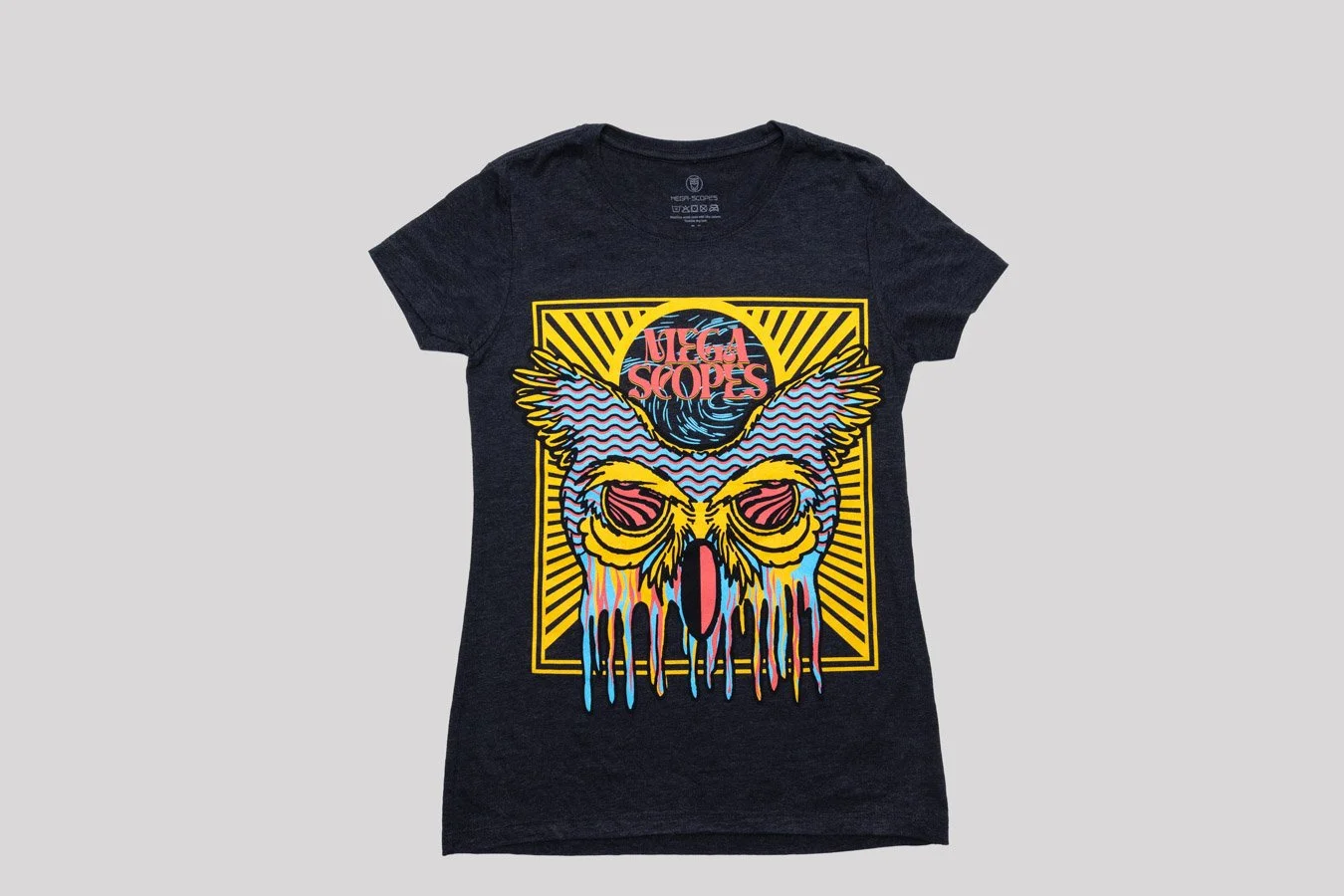 "MEGA-Melt" T-Shirt (Charcoal Womens)