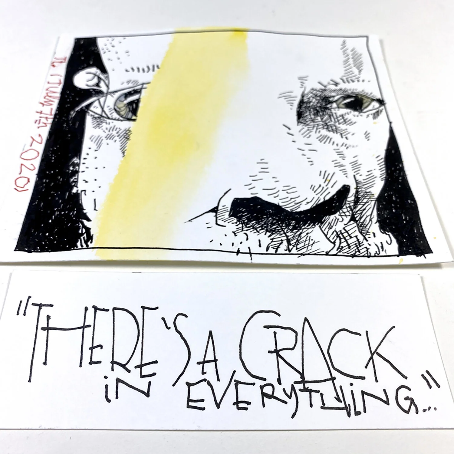 %22THERE'S A CRACK IN EVERYTHING...%22.JPG