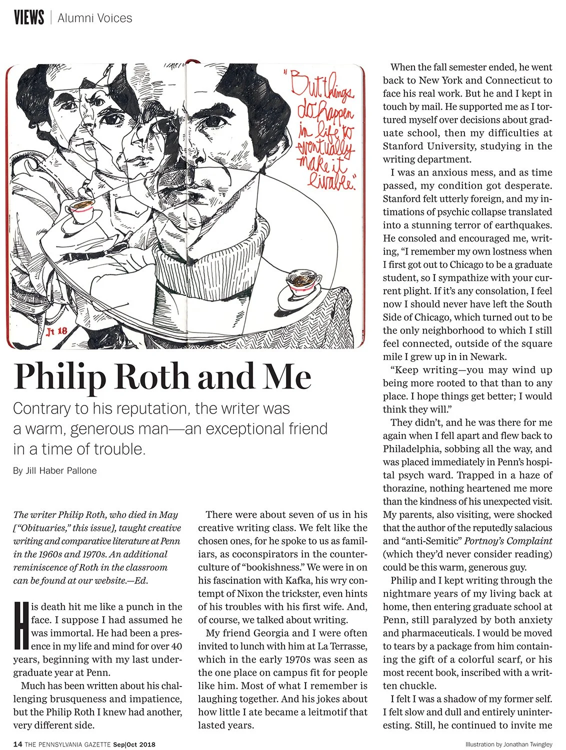 Philip Roth Tearsheet (Pennsylvania Gazette) copy.jpg