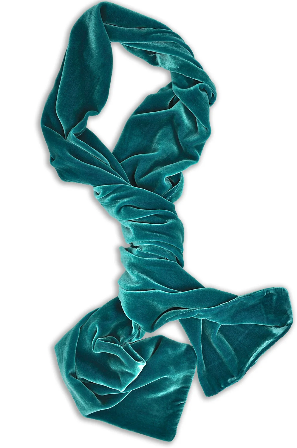 Pine Muffler in Emerald Velvet