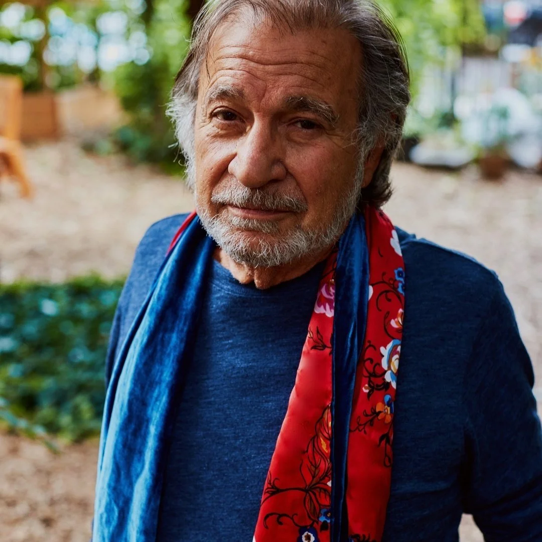 Lovejoy Blue Velvet with Red Floral Silk Oblong Scarf