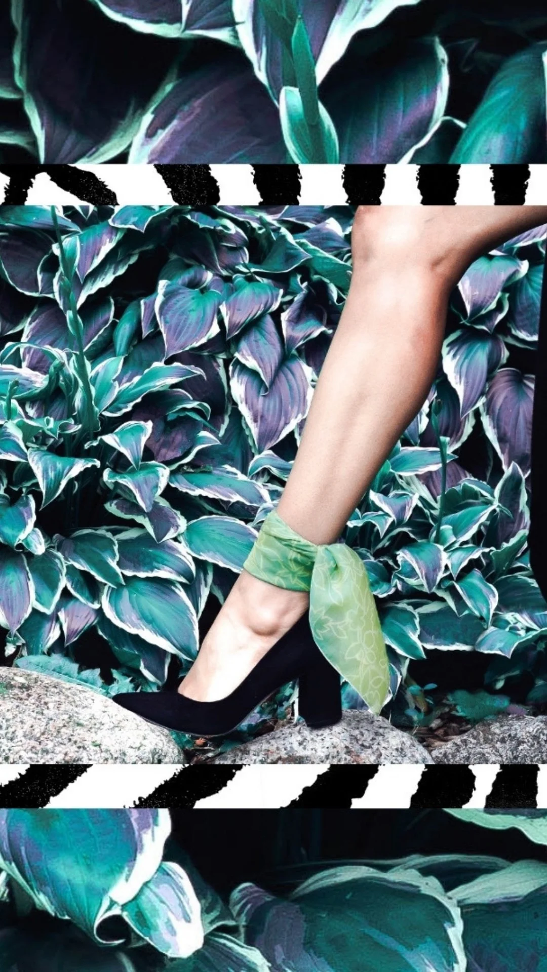 Tabor Green Silk Bandana Neckerchief  |  Jil Dever Designer Fashion Scarves and Accessories