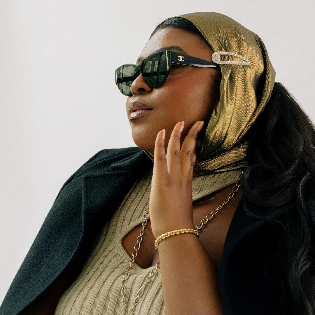 Broadway Black Gold Silk Lamé Wrap, Shawl, and Accessory | Jil Dever Designer Fashion Scarves