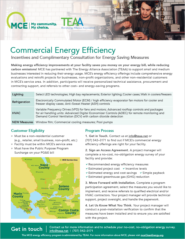 Commercial Energy Fact Sheet