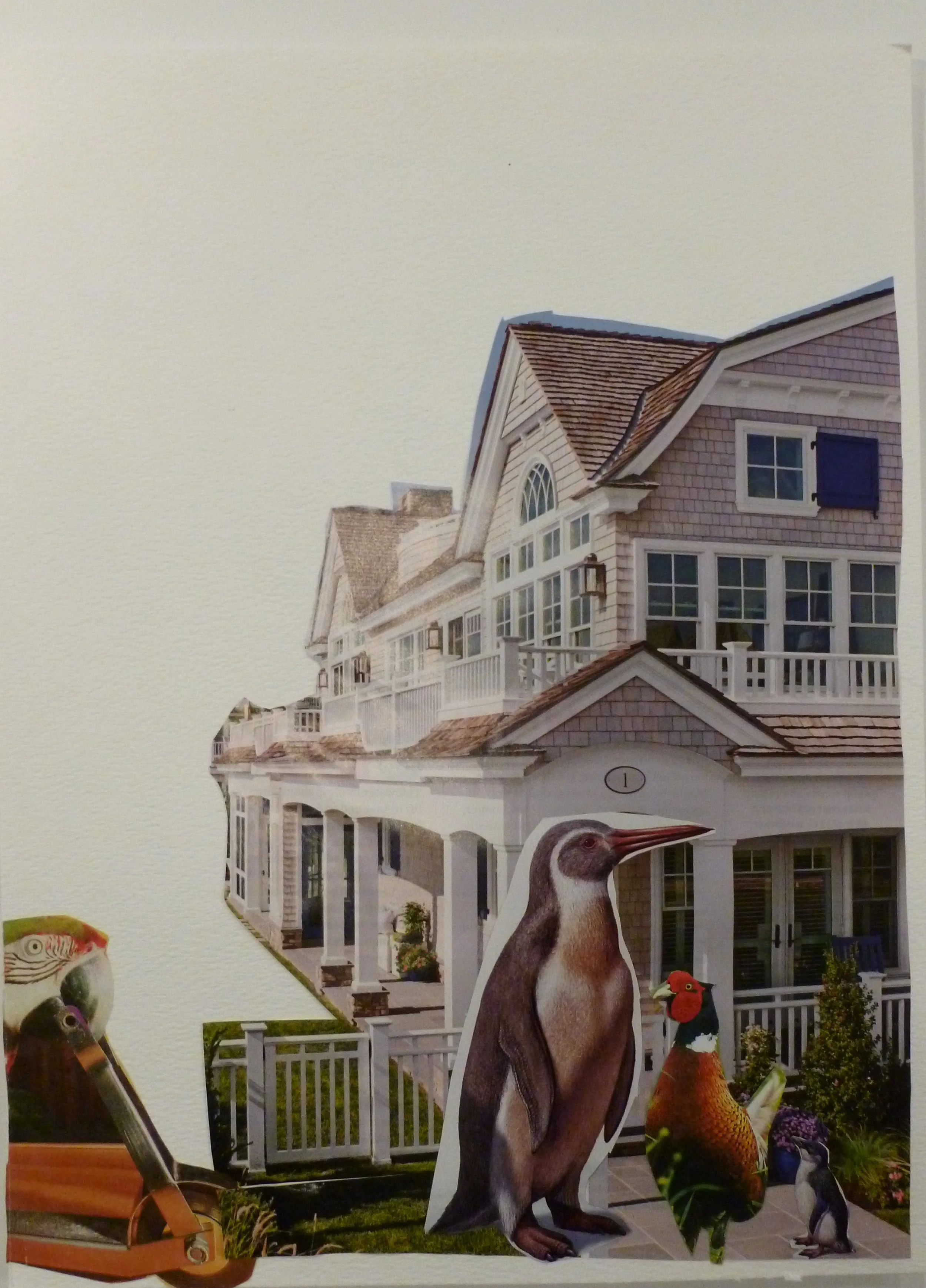 Surrealist "Dreamscape" Collage