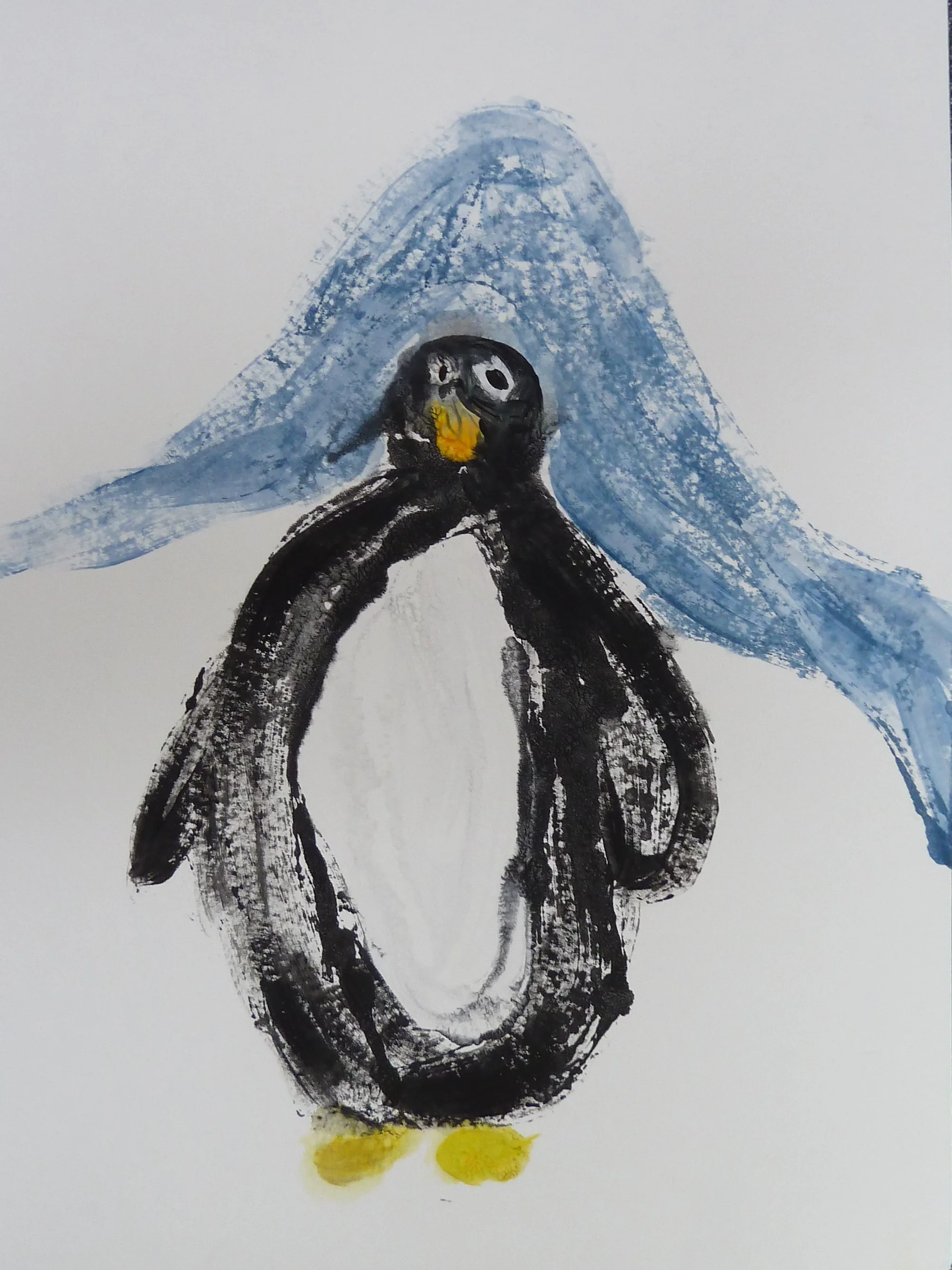 Penguin monotype