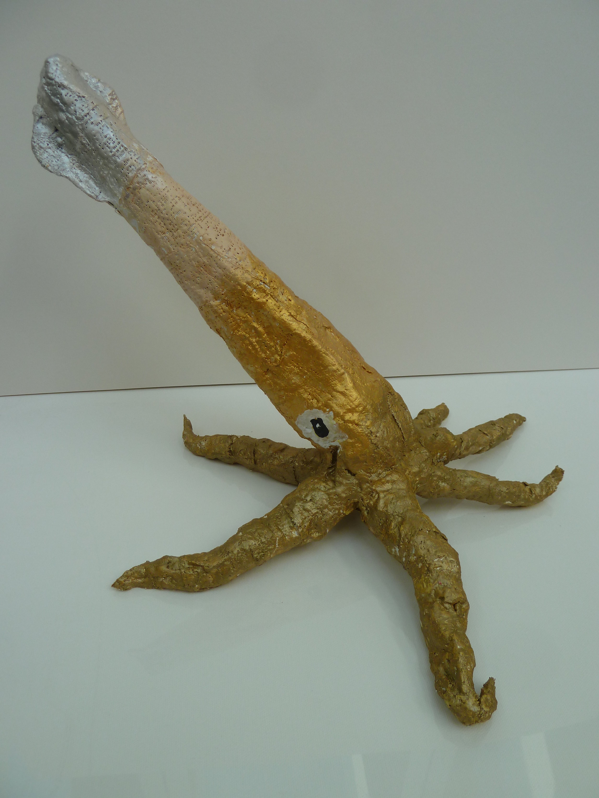 Paper mache sculpture