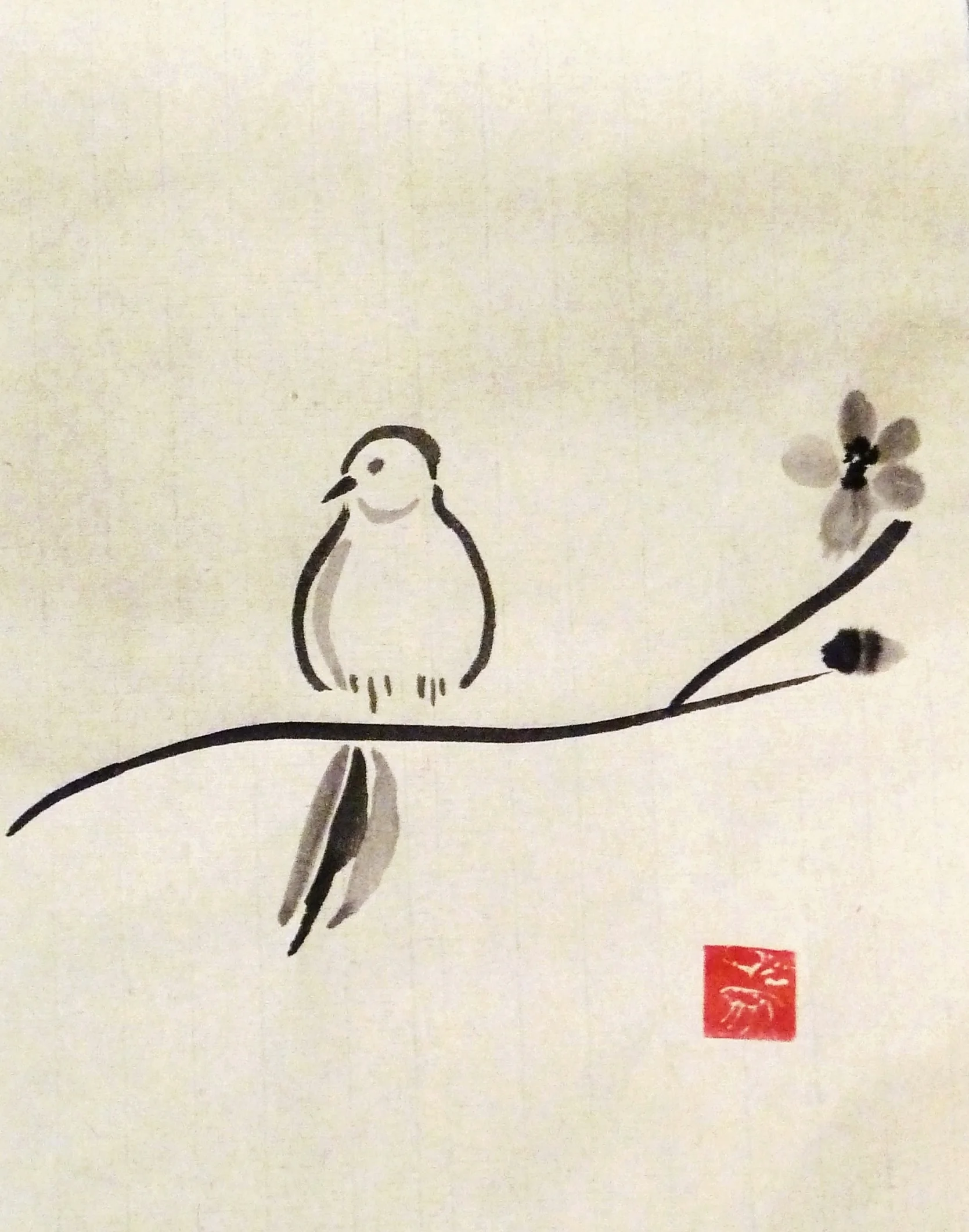 Sumi-E Brush Painting