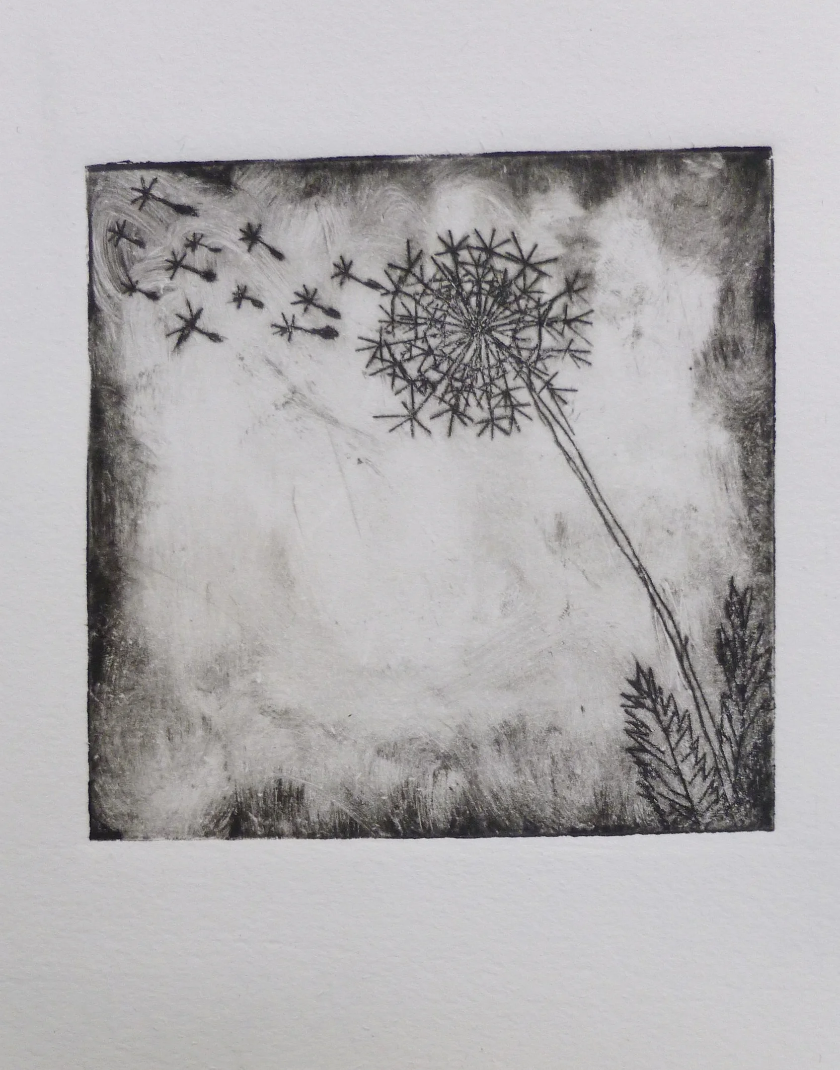 Drypoint Etching