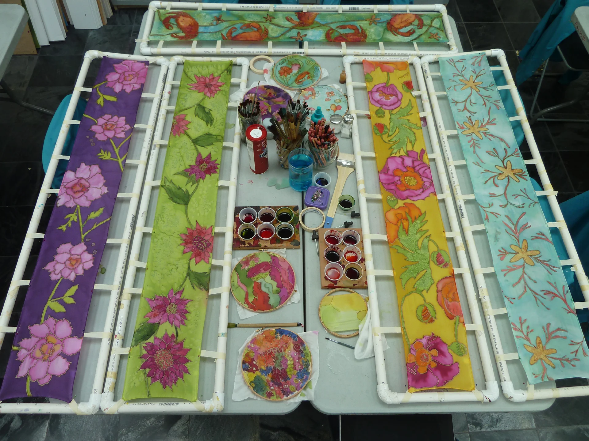 Scarf Painting Workshop