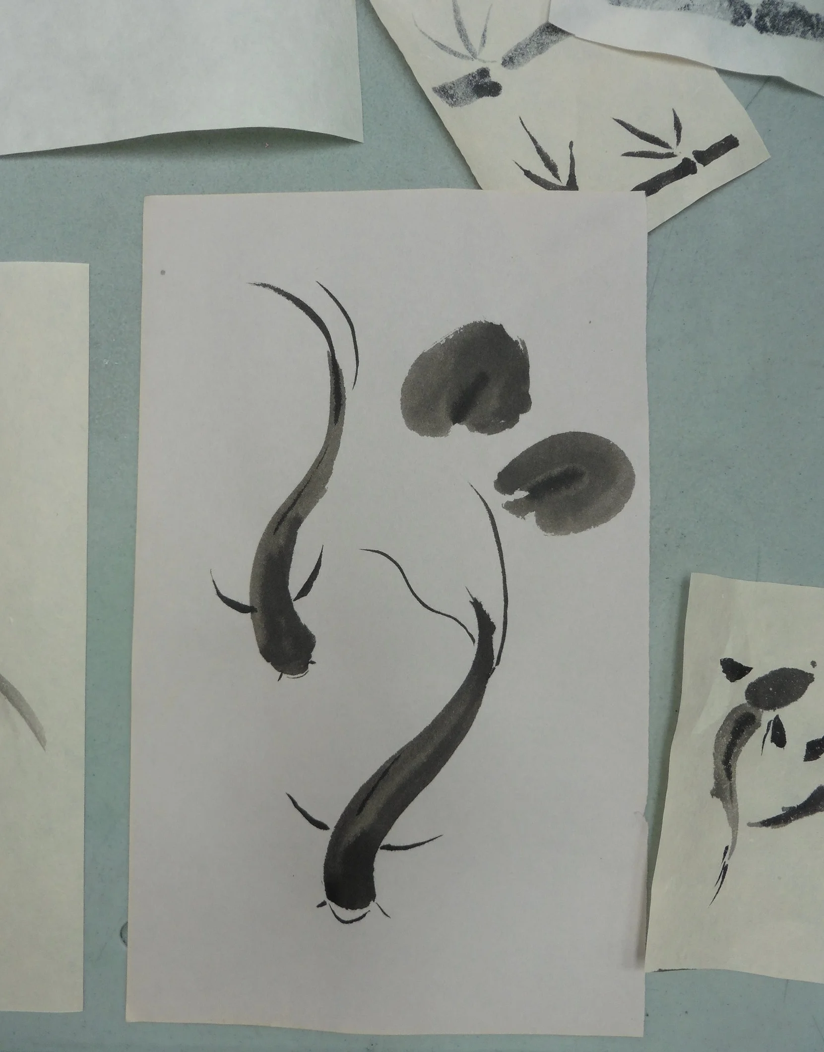 Sumi-E Brush Painting