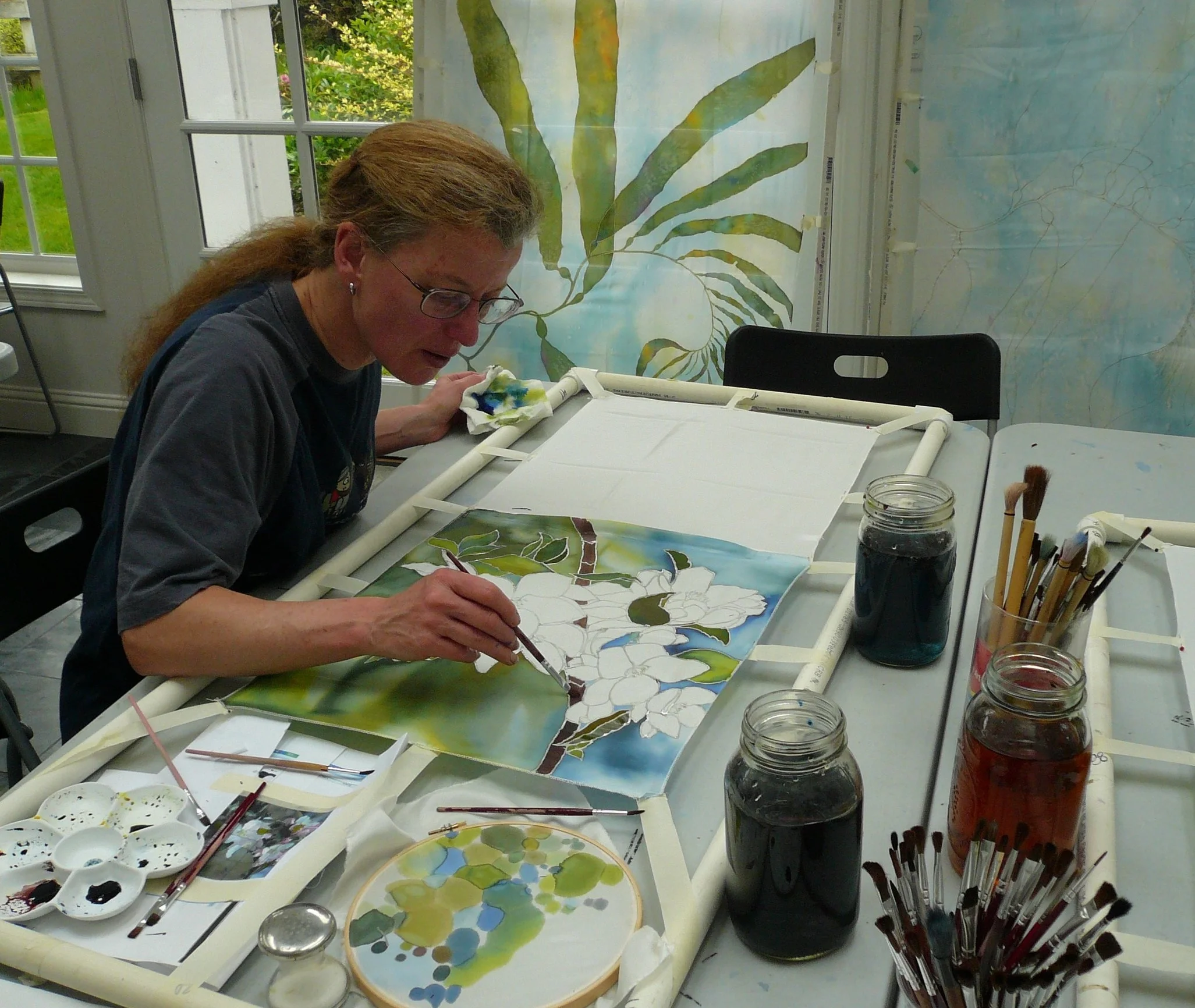 Silk Painting Class